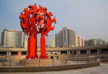 火炬雕塑 廣場抽象雕塑 不銹鋼火炬雕塑廠家