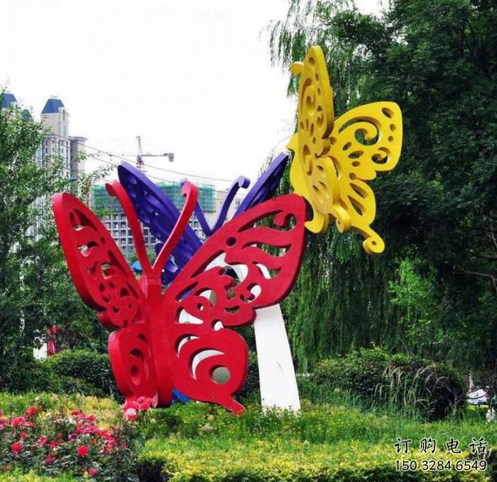 公園昆蟲雕塑廠家 中式噴漆小品 風景區仿真昆蟲雕塑