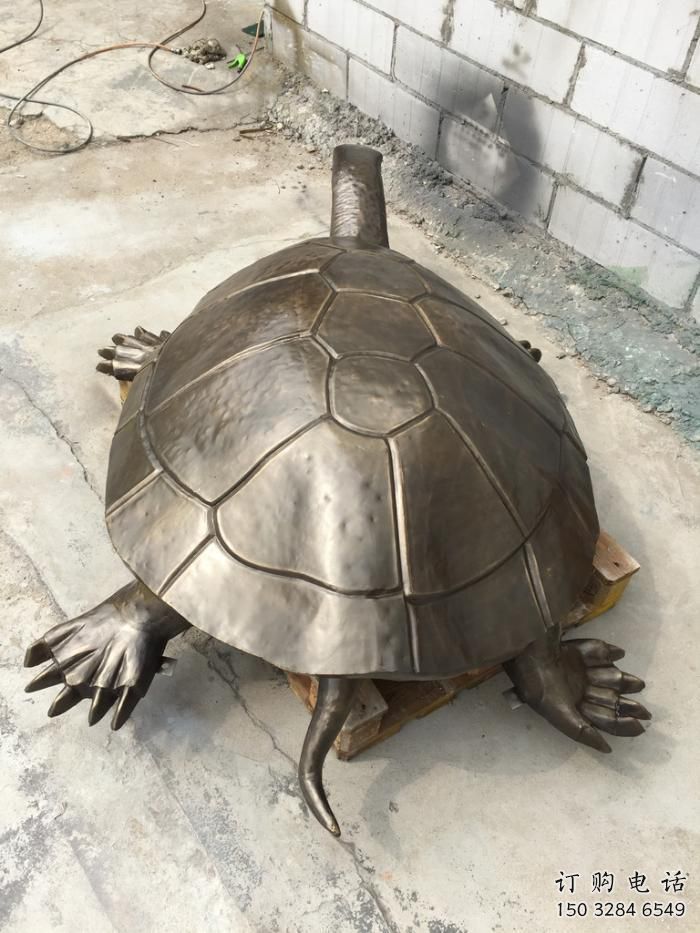 商業(yè)街烏龜?shù)袼軓S家 大型仿古擺件 步行街異形烏龜?shù)袼? title=