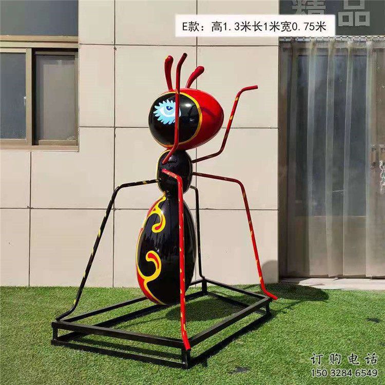 商場螞蟻雕塑廠家 中式室內小品 酒店拉絲螞蟻雕塑