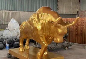 風景區(qū)金牛雕塑廠家 中式戶外擺件 現(xiàn)代仿古金牛雕塑