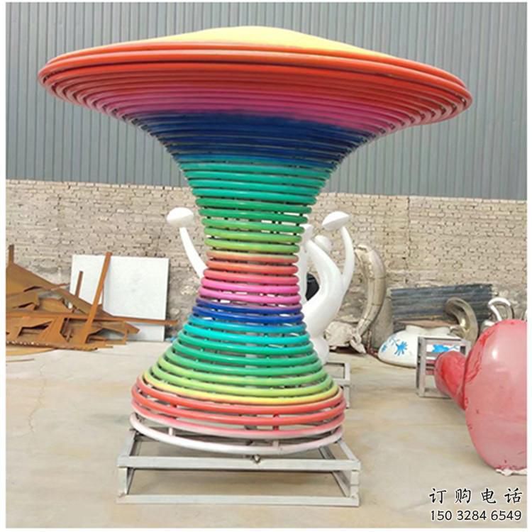 游樂(lè)場(chǎng)花瓶雕塑廠家 烤漆擺件 電鍍不銹鋼花瓶雕塑廠