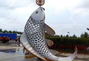 鏤空頂球雕塑廠家 園林公園小品 住宅小區不銹鋼頂球雕塑廠