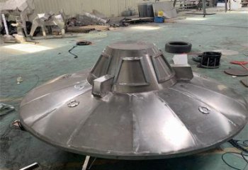 鍛造飛碟雕塑廠(chǎng)家 歐式小品 戶(hù)外不銹鋼飛碟雕塑廠(chǎng)
