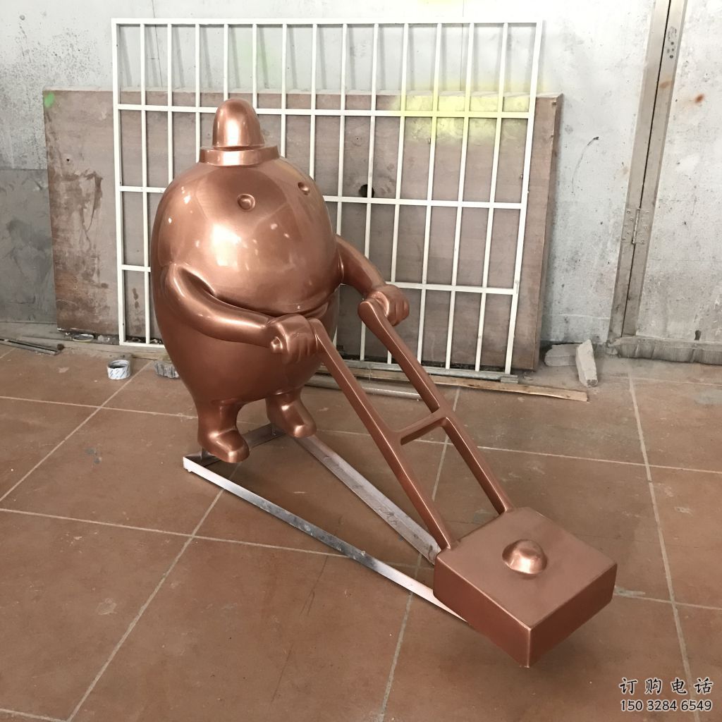 戶外土豆雕塑廠家 噴漆小品 創意土豆雕塑制作
