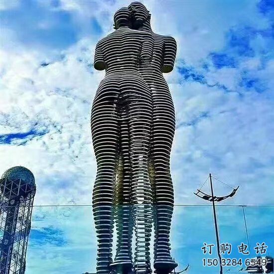 幾何維納斯雕塑廠(chǎng)家  公園小品  戶(hù)外不銹鋼維納斯雕塑廠(chǎng)