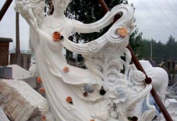 現(xiàn)代天女散花雕塑廠家 大型擺件  戶外天女散花雕塑特點(diǎn)