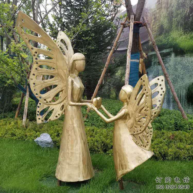 仿古仙子雕塑廠家 草地小品 房地產仙子雕塑廠
