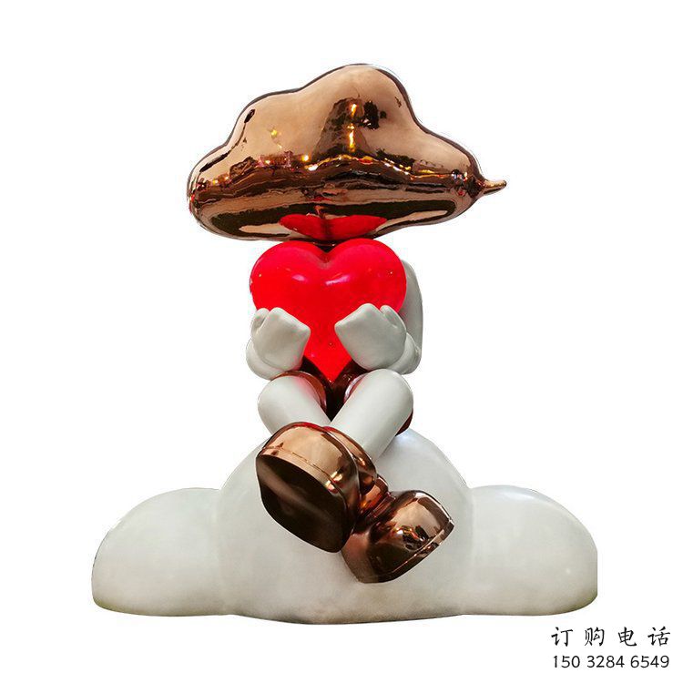 鍛造卡通人雕塑廠家  創(chuàng)意小品 戶外不銹鋼卡通人雕塑