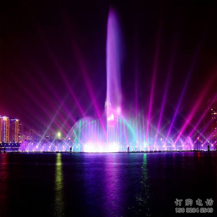 加工噴泉雕塑，燈光數(shù)控效果，廣場(chǎng)水景雕塑