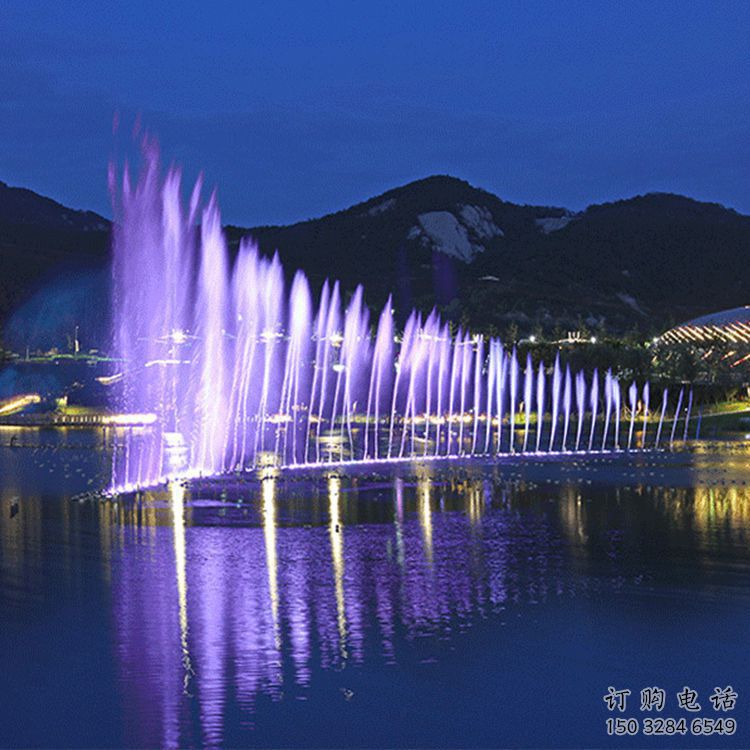 制造噴泉雕塑，燈光數(shù)控效果，程控配置結(jié)構(gòu)