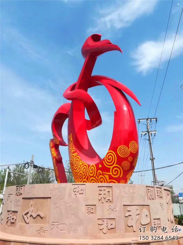 和字雕塑制造，歐式風格，不銹鋼和字雕塑創(chuàng)意廠家