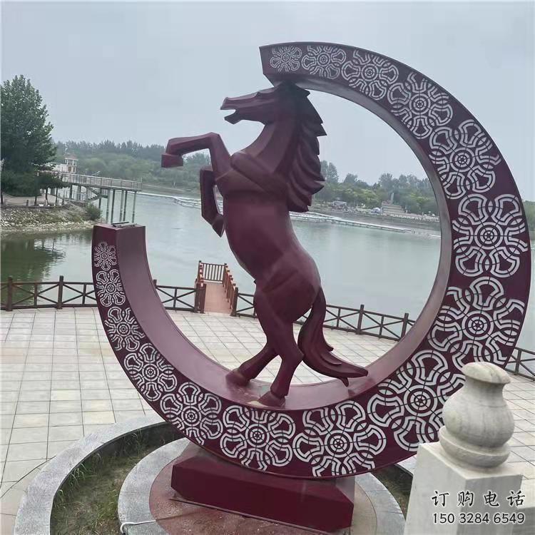 宣傳主題雕塑廠家，藝術(shù)形象標(biāo)識，地標(biāo)美陳雕塑