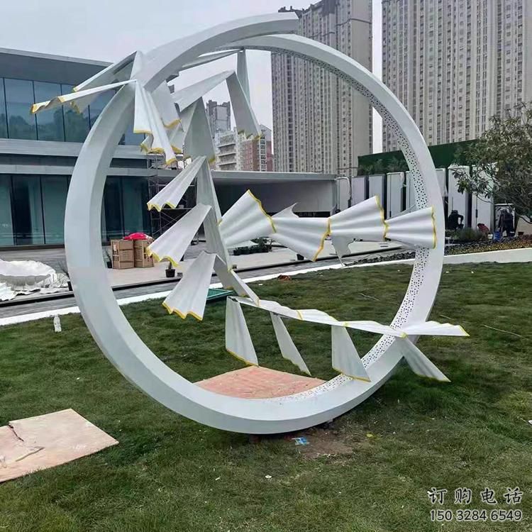 宣傳主題雕塑廠家制作，藝術(shù)形象標(biāo)識(shí)，地標(biāo)美陳雕塑