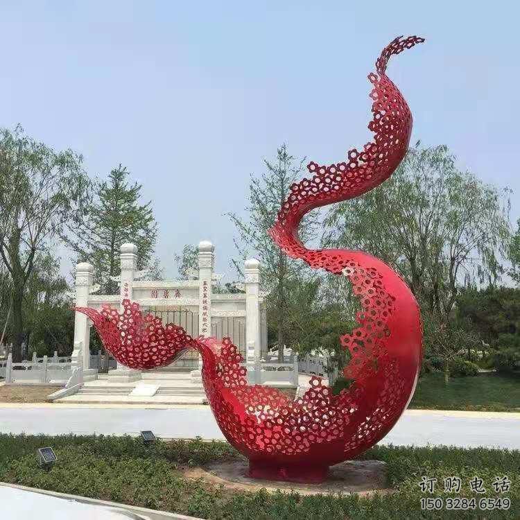 宣傳主題雕塑廠家生產(chǎn)，藝術(shù)形象標(biāo)識，地標(biāo)美陳雕塑
