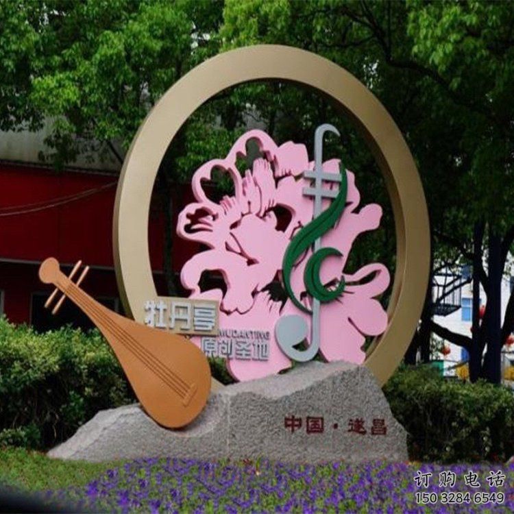 宣傳主題雕塑生產(chǎn)制作，藝術(shù)形象標(biāo)識(shí)，地標(biāo)美陳雕塑