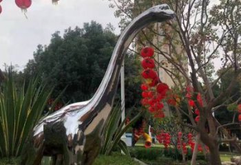 恐龍雕塑通用，花園小品，廣場(chǎng)鏡面恐龍雕塑廠(chǎng)家