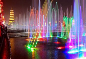公園波光噴泉雕塑，噴泉雕塑承接