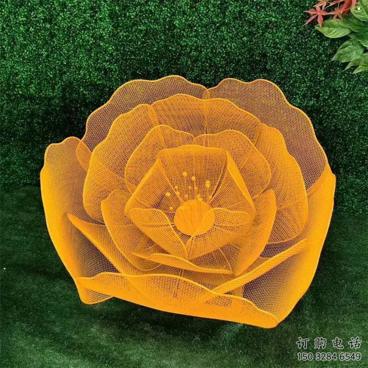 玫瑰花雕塑預定，鍛造工藝，門口鏤空玫瑰花雕塑指用