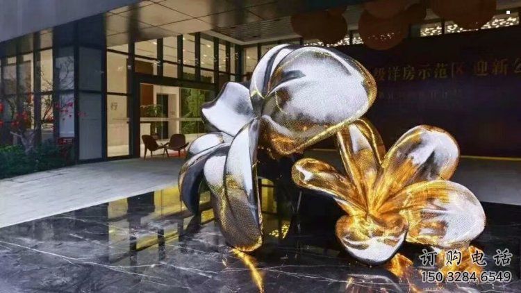 花朵雕塑供給，景觀雕塑，郁金香花朵雕塑選定廠家
