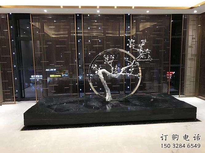 園林梅花雕塑預(yù)定，城區(qū)小品，民俗梅花雕塑制造商