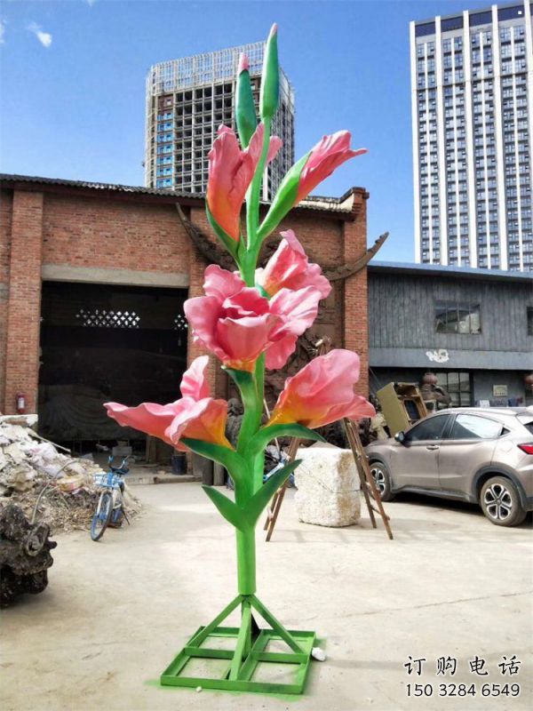 木棉花雕塑提供，露天雕塑，木棉花雕塑生產廠家