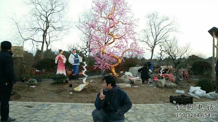 櫻花雕塑精選，戶外雕塑，不銹鋼櫻花雕塑廠家優(yōu)價