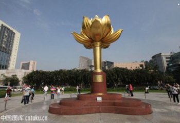 蓮花雕塑精選，街景小品，景觀銅蓮花雕塑指用廠家