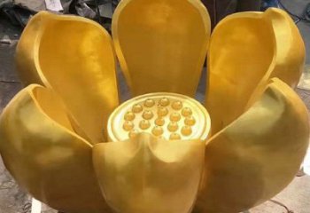 蓮花雕塑預定，美陳雕塑，景觀銅蓮花雕塑選用