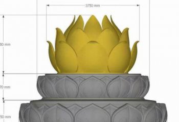 現代臥蓮雕塑制作，景區(qū)案例，不銹鋼臥蓮雕塑定做廠家