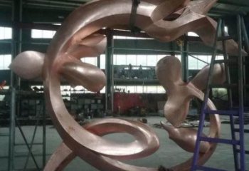 蘭花雕塑供應(yīng)，花園小品，不銹鋼蘭花花朵雕塑展品