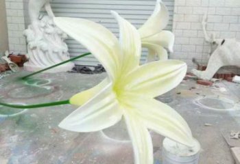 創意蘭花雕塑