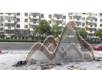 假山大型雕塑，廣場雕塑，鋼鑄假山雕塑生產(chǎn)廠家
