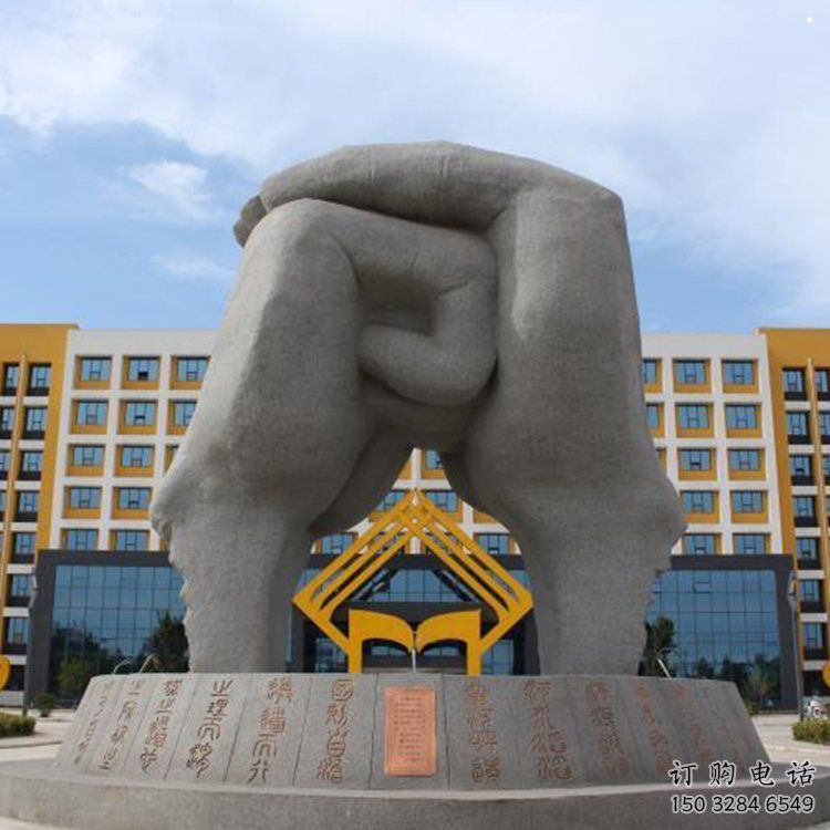 拳頭雕塑訂做特供，室外軟裝，不銹鋼拳頭雕塑供應(yīng)