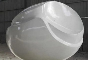 鋼管雞蛋雕塑