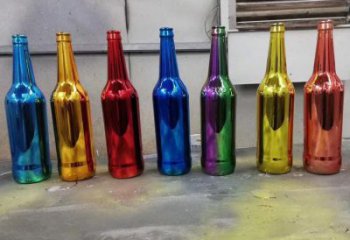 啤酒瓶雕塑供求，村標概念，玻璃鋼啤酒瓶雕塑制作承接