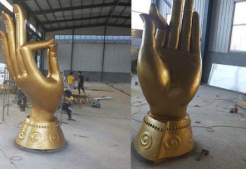 佛手雕塑