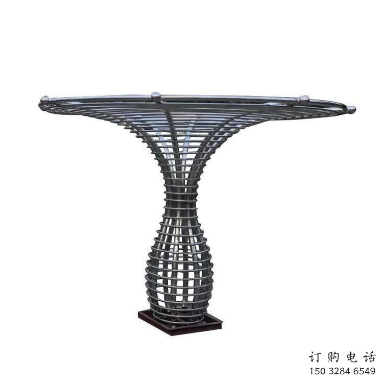 遮陽(yáng)樹雕塑常用，鋼管組合，景觀鏤空遮陽(yáng)樹雕塑定價(jià)