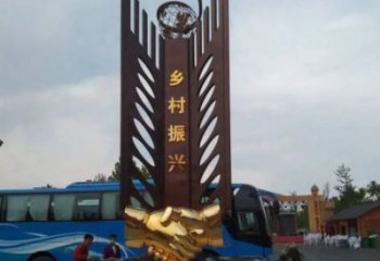 握手雕塑生產(chǎn)商，地標擺件，不銹鋼握手雕塑生產(chǎn)