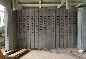 烤漆竹簡雕塑