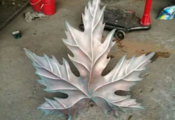 樹葉雕塑