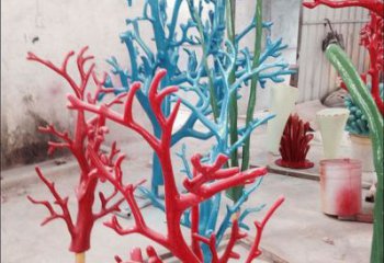仿真樹雕塑制作，廣場雕塑，玻璃鋼仿真樹雕塑提供