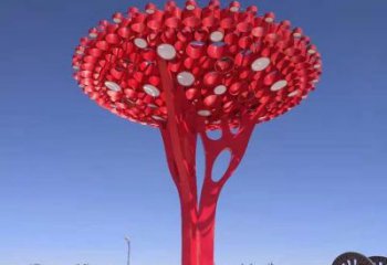 大型樹干雕塑公司，花園小品，不銹鋼樹干雕塑常用