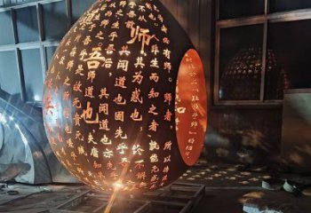 水滴雕塑選定，美陳雕塑，現代鏤空水滴雕塑優選