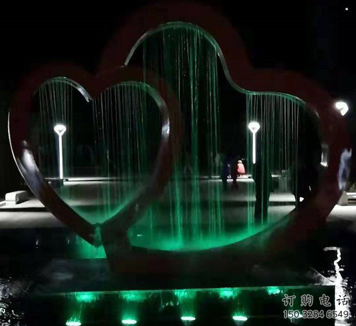 雙心雕塑