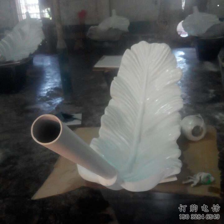 羽毛雕塑服務商，噴泉雕塑，玻璃鋼羽毛雕塑訂做
