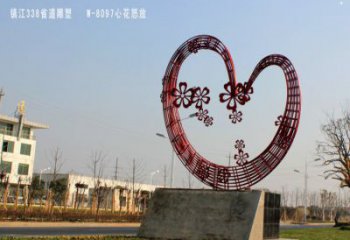愛心雕塑