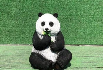 商場熊貓雕塑展品，景觀概念，仿真熊貓雕塑優選