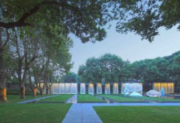 云朵景觀雕塑廠家，鏤空工藝制作，鏤空云朵雕塑廠