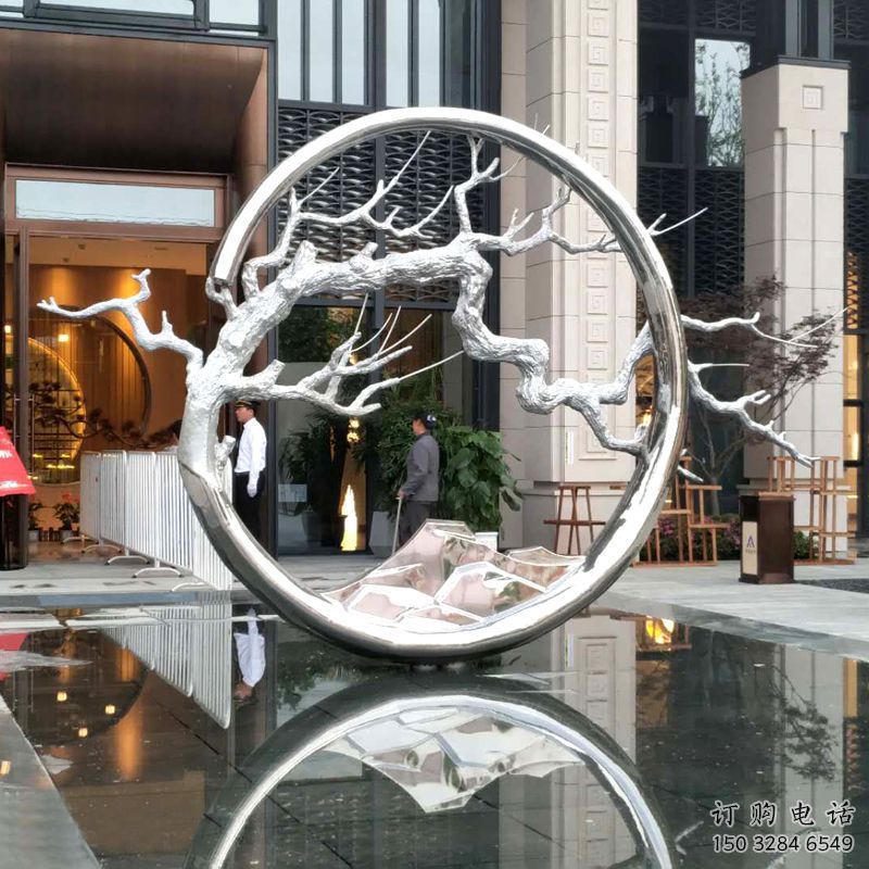 幾何花環(huán)雕塑